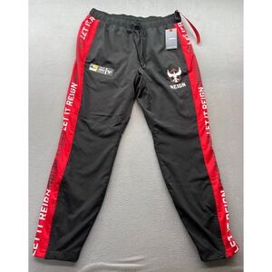 Fanatics Overwatch League Atlanta Reign Track Pants Mens XL Joggers Black Red
